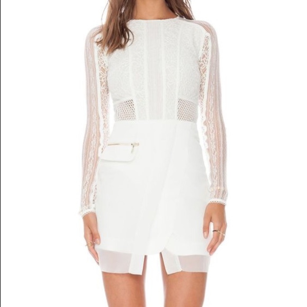 Three Floor mini dress